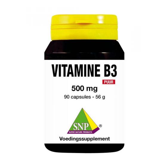 Vitamine B3 500 mg puur