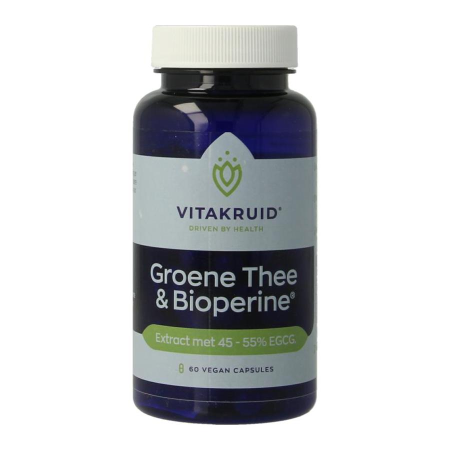 Groene thee extract 500 mg met bioperine