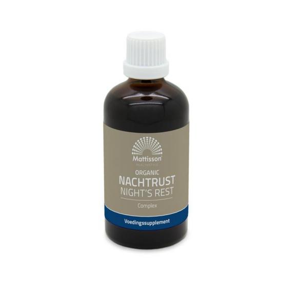 Organic nachtrust complex tinctuur bio