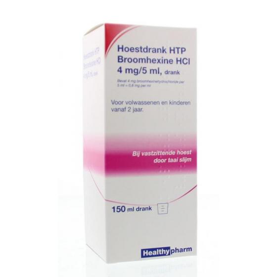 Hoestdrank broomhexine HCI 4mg/5ml