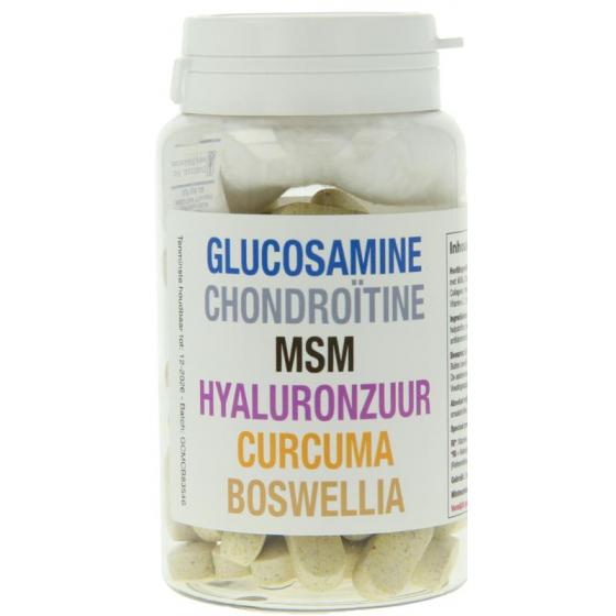 Glucosamine chondro MSM hyaluron curcum boswellia