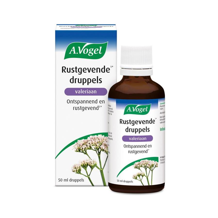 Rustgevende druppels valeriaan