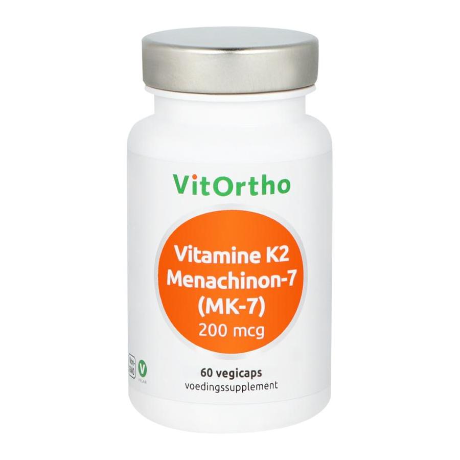Vitamine K2 menachinon 7 200mcg
