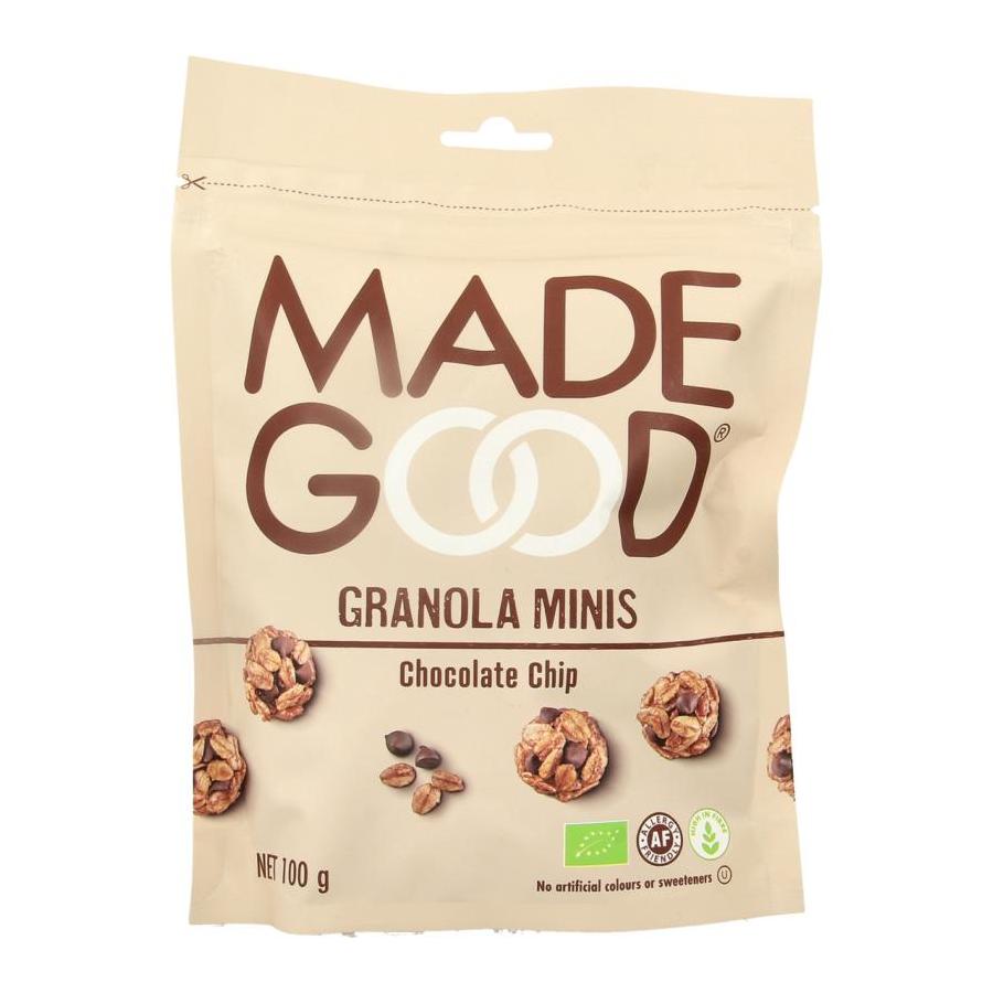 Granola minis chocolate chip bio