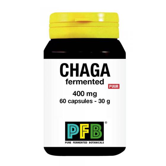 Chaga fermented 400 mg puur