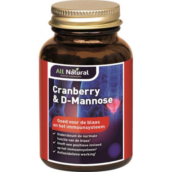 Cranberry 250mg & D-mannose 250