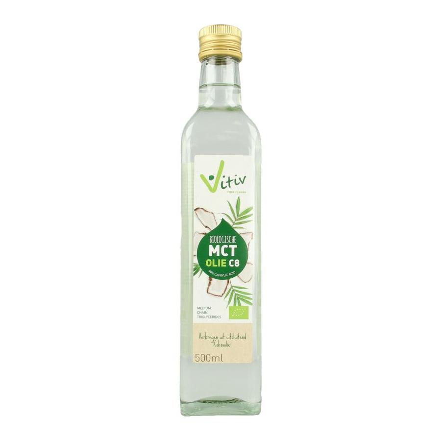 MCT olie C8 coconut pure 99% caprylic acid