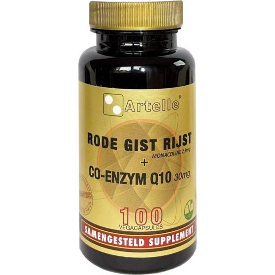 Rode gist rijst 100mg Q10 30mg