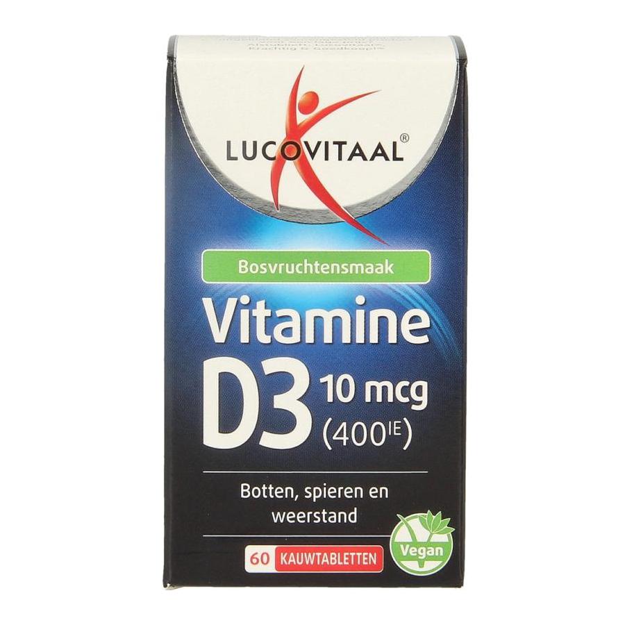 Vitamine D3 10mcg (400IE) vegan