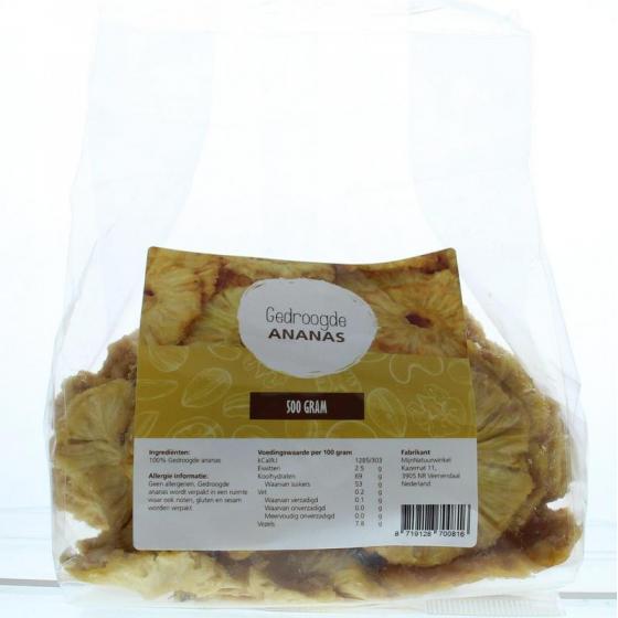 Ananas ringen gedroogd