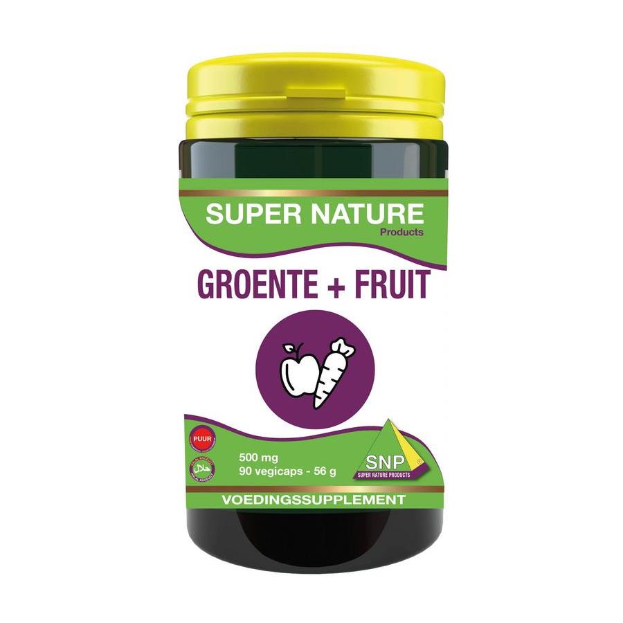Groente & fruit 500mg puur