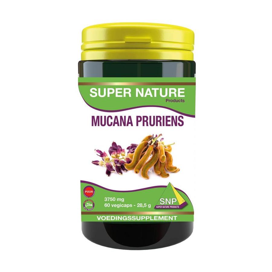 Mucuna pruriens extra forte 3750mg puur
