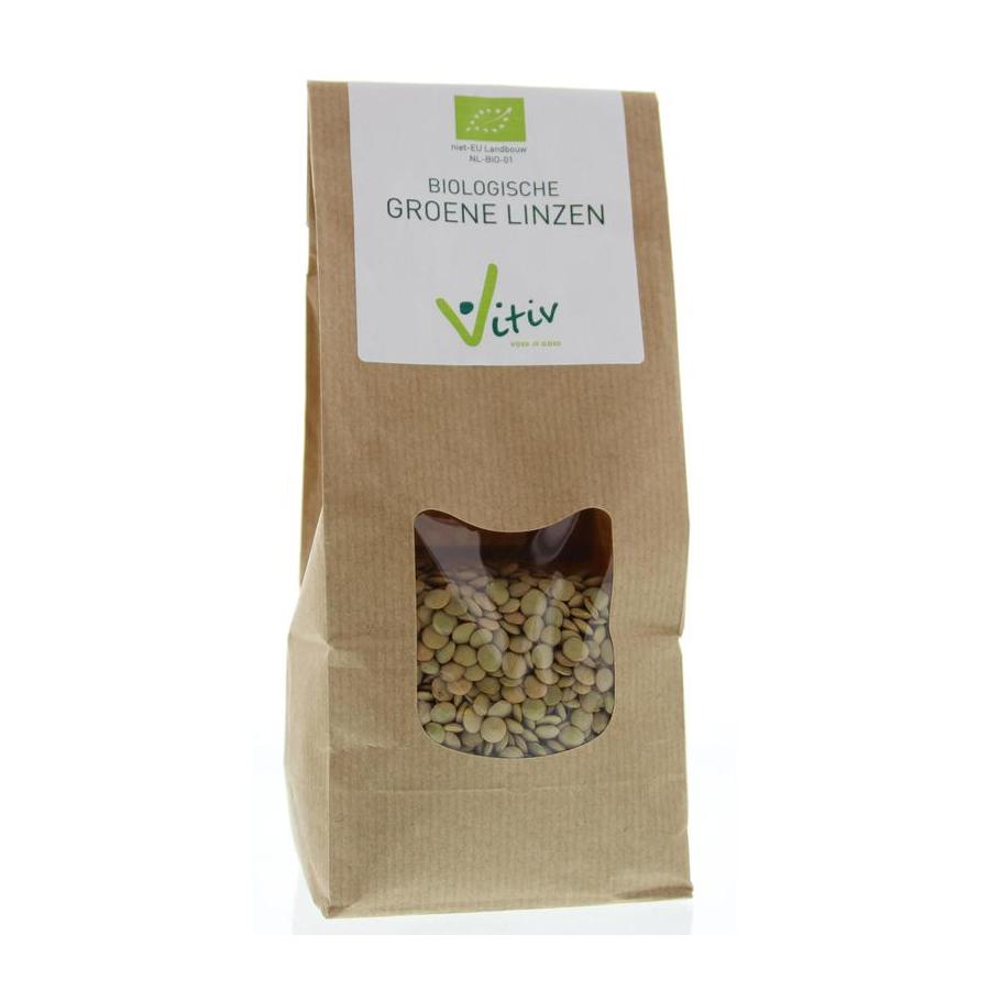 Groene linzen bio