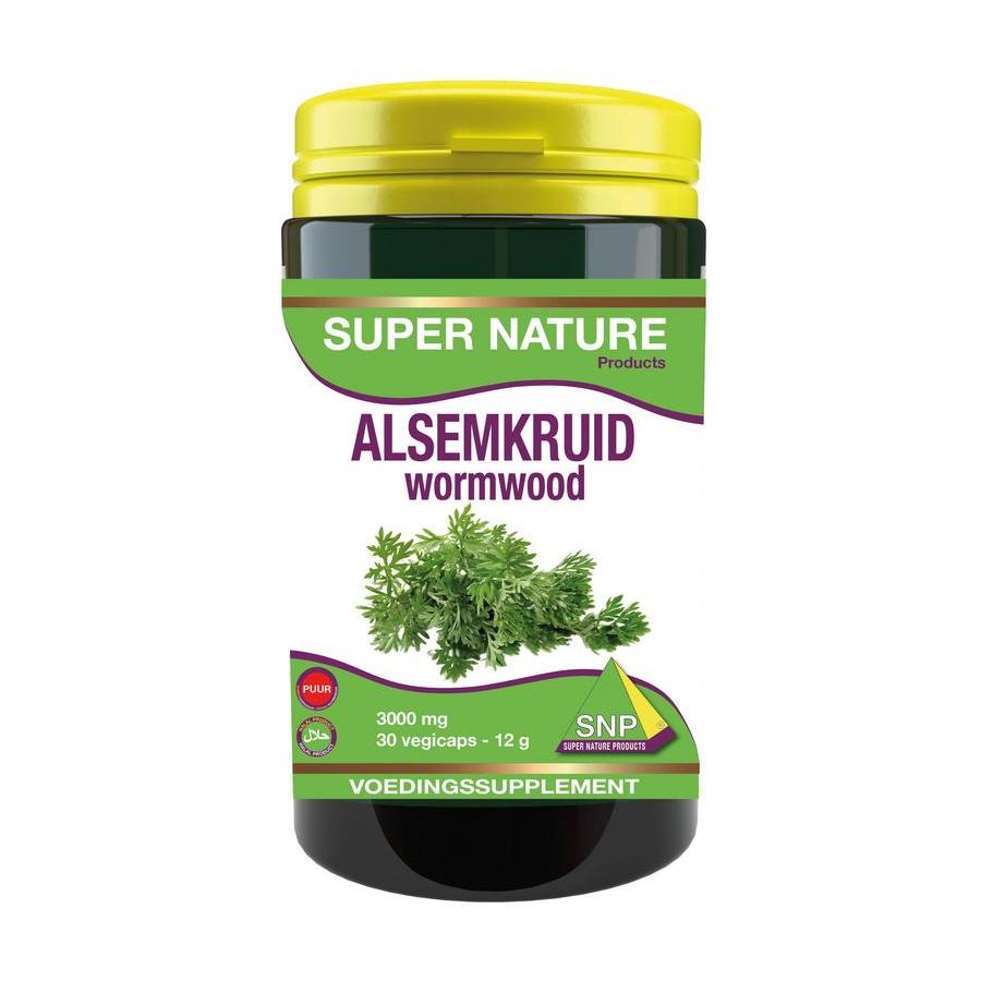 Alsemkruid wormwood 3000 mg puur