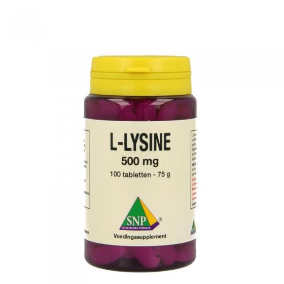 L-lysine 500mg