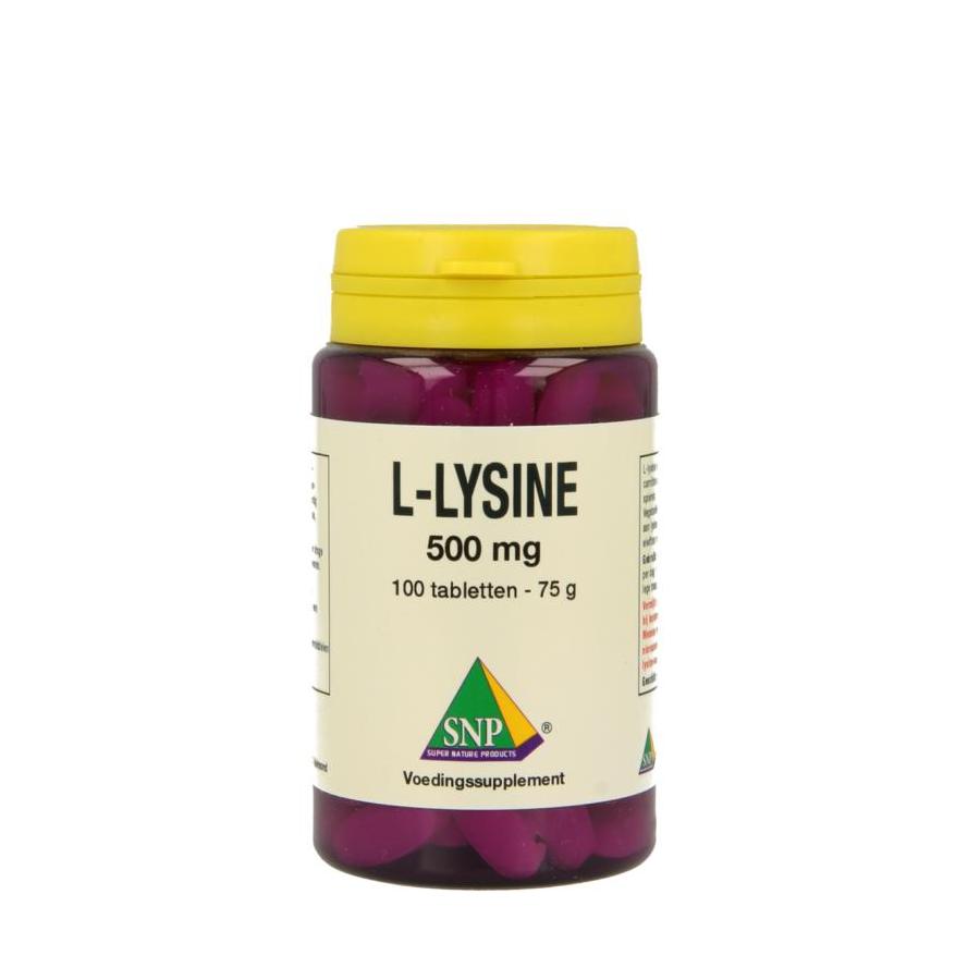 L-lysine 500mg