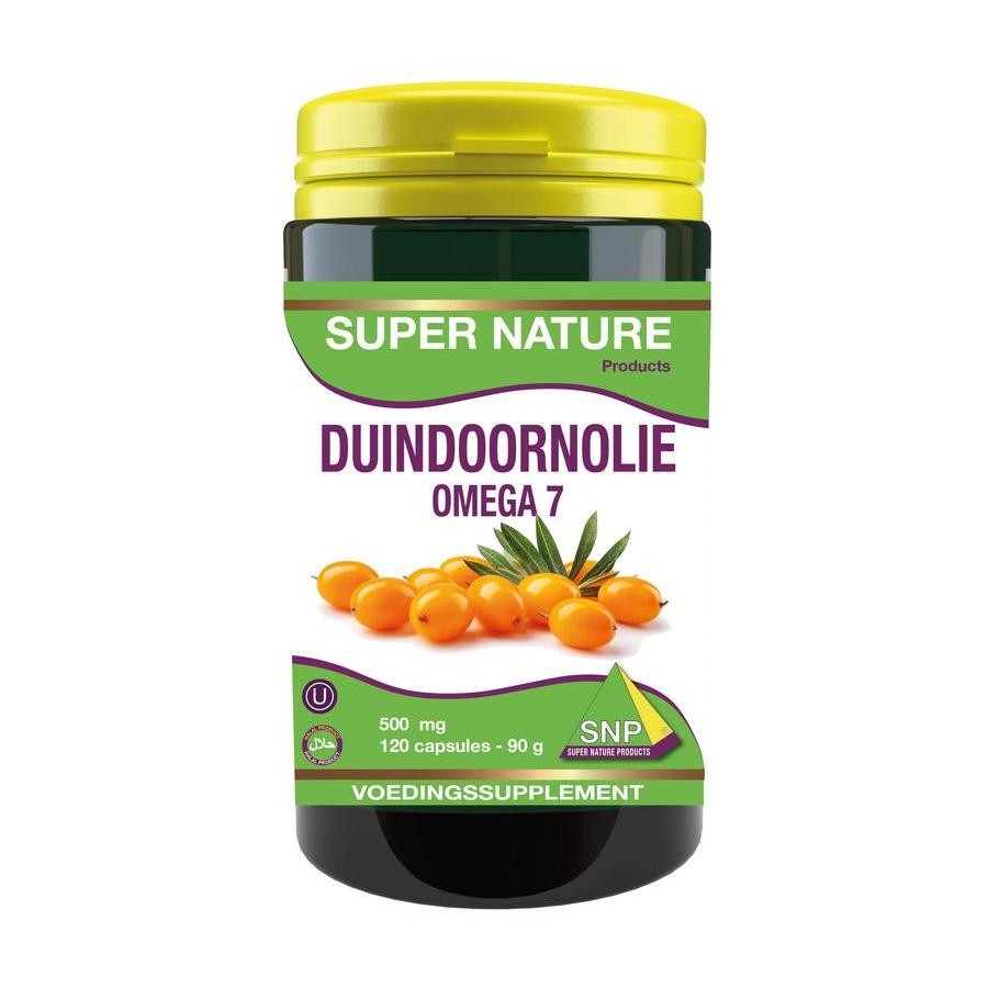 Duindoorn olie omega 7 halal kosher 500 mg