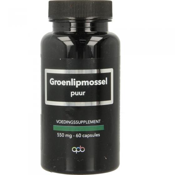 Groenlipmossel 550mg puur