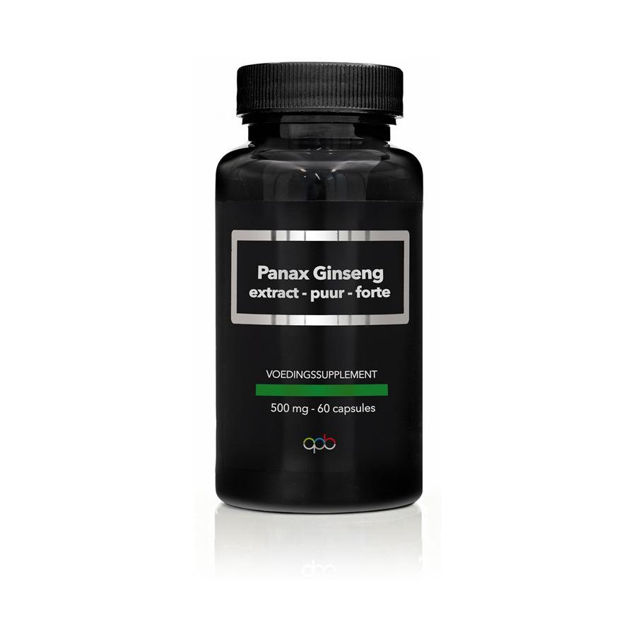 Panax ginseng 500mg puur