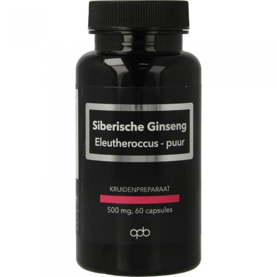 Siberische ginseng/eleutherococcus 500mg