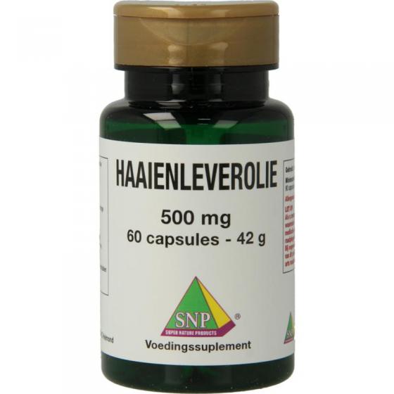 Haaienleverolie 500 mg