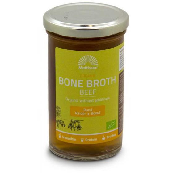 Organic beef bone broth - botten boullion rund bio