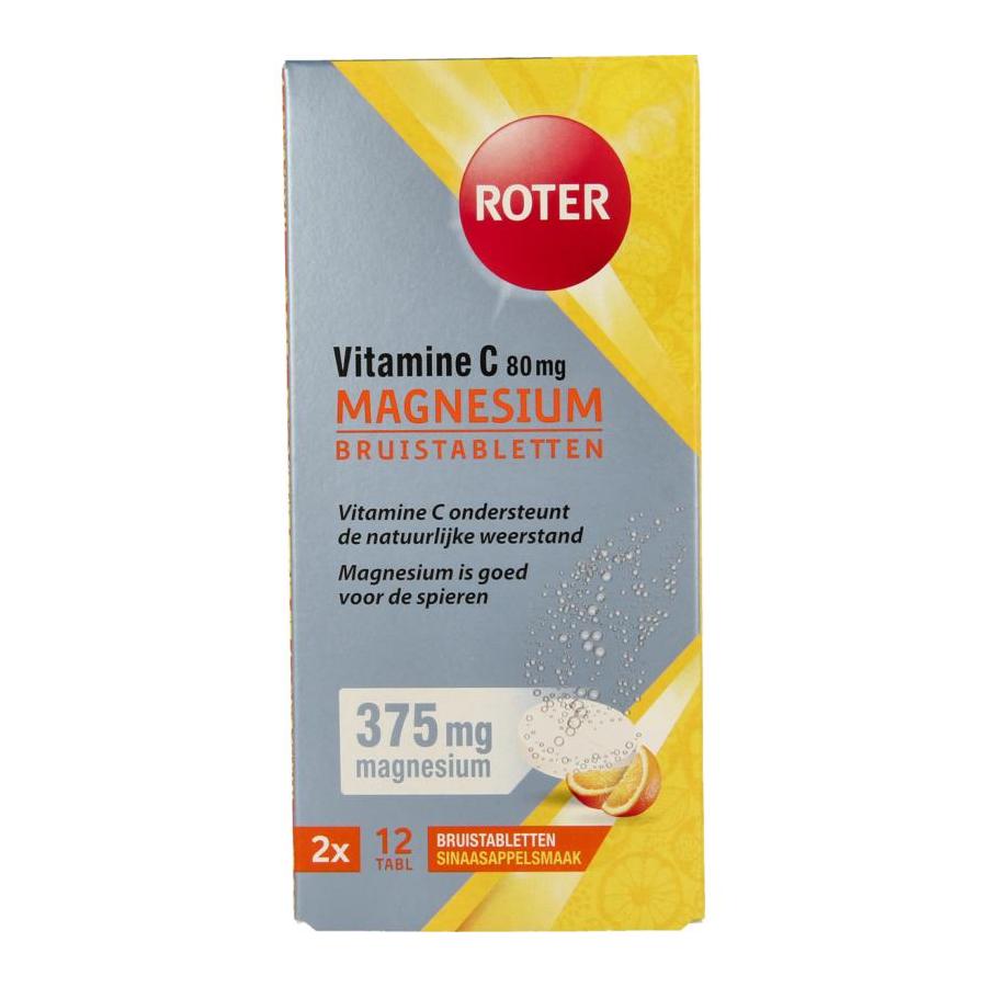 Bruistabletten vit C + magnesium duopack