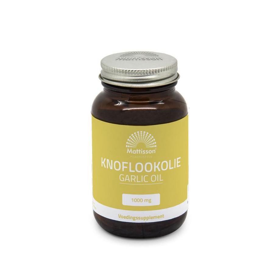 Knoflookolie/garlic oil 1000mg