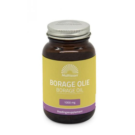 Borage olie met vitamine E & GLA 1000mg