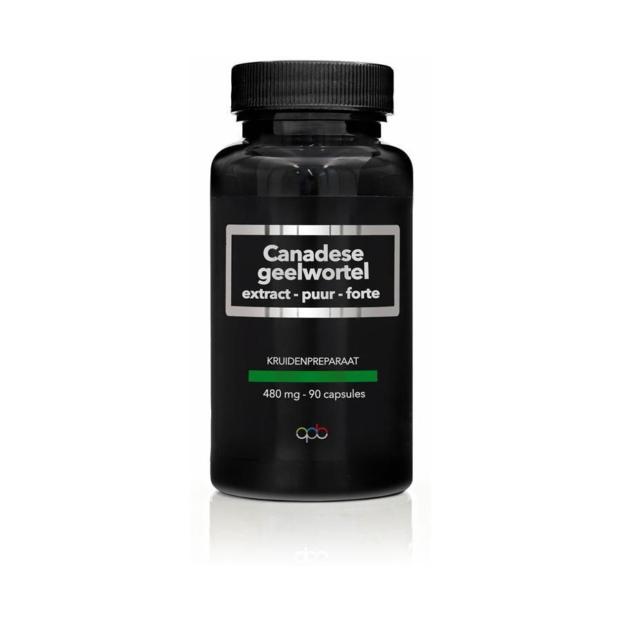 Canadese geelwortel 480mg puur