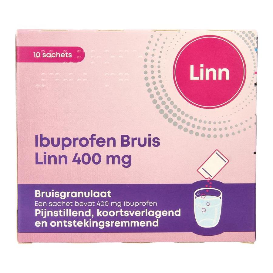 Ibuprofen bruisgranulaat 400mg