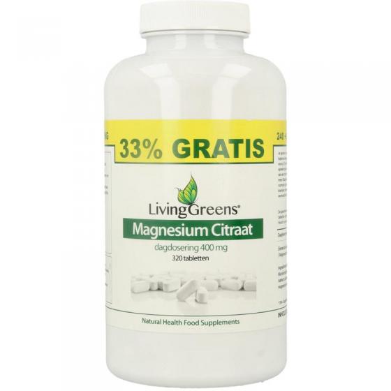 Magnesium citraat 400mg voordeelverpakking