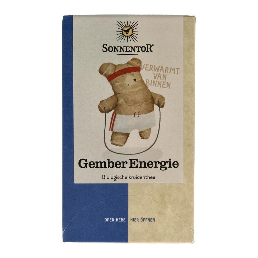 Gember energie thee bio