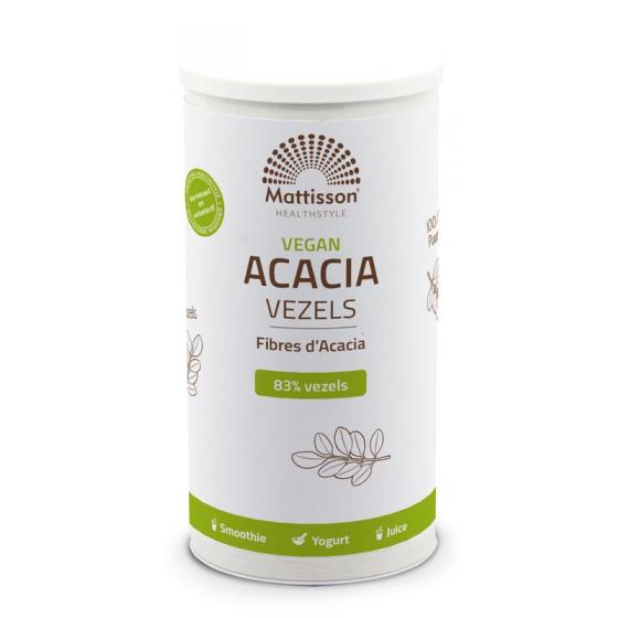 Vegan acacia vezels 83% vezels