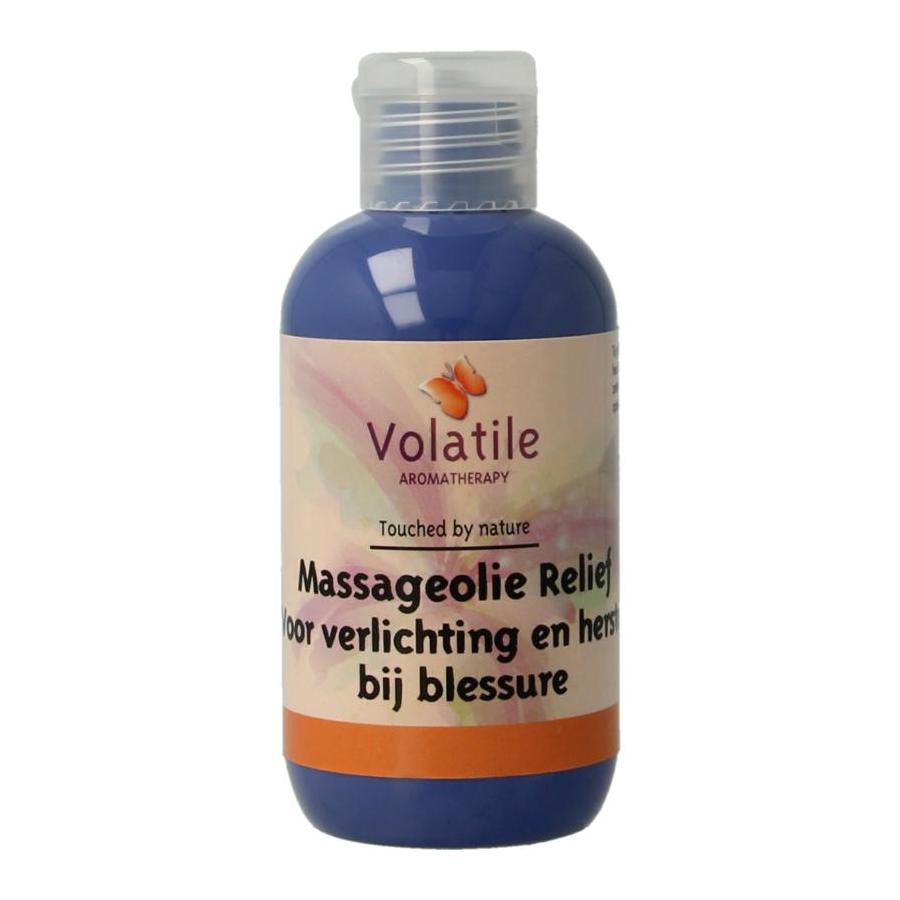 Massageolie relief