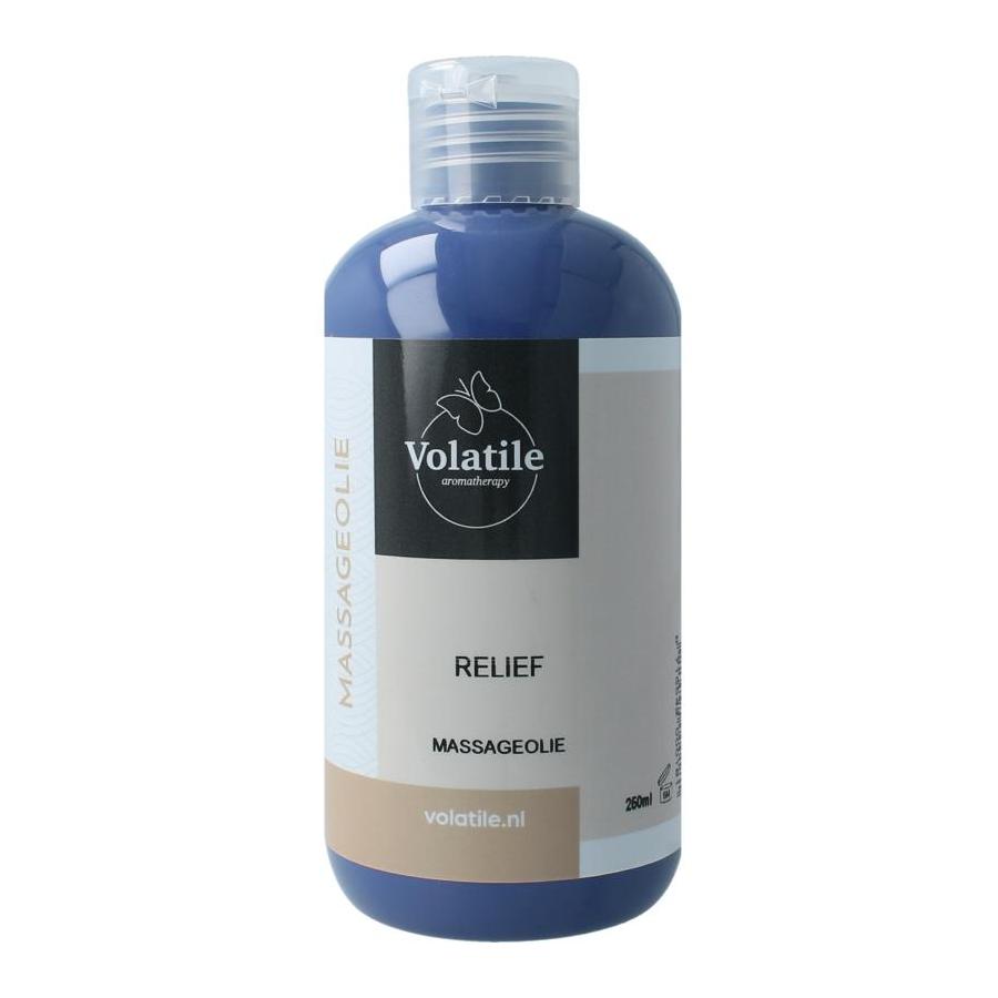 Massageolie relief