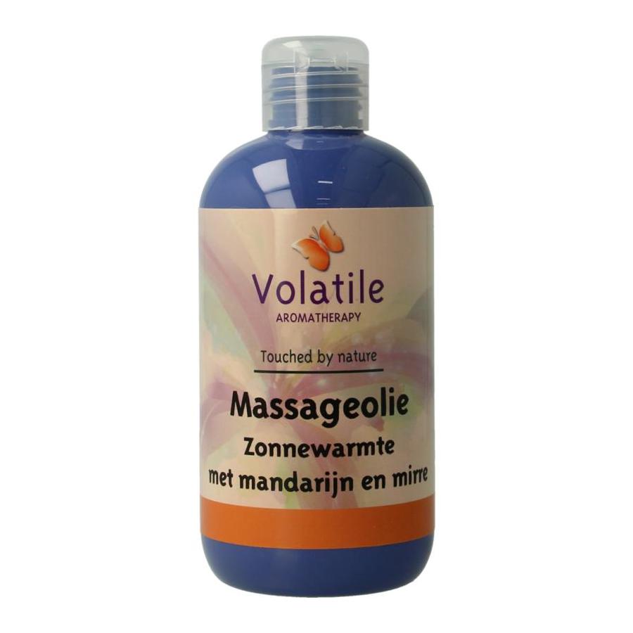 Massageolie zonnewarmte