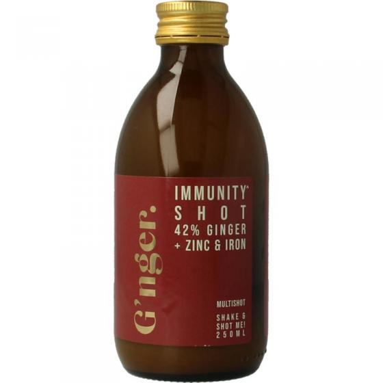 Shot gember vruchtensap immunity