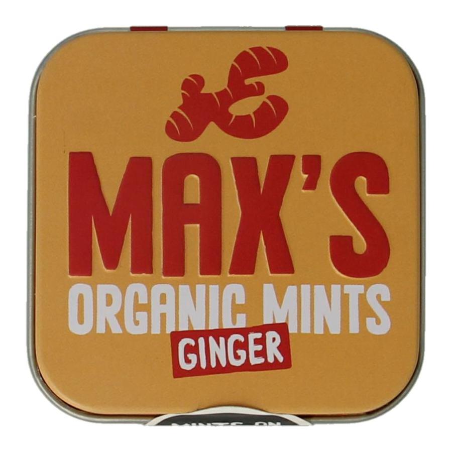 Ginger blikje vierkant bio