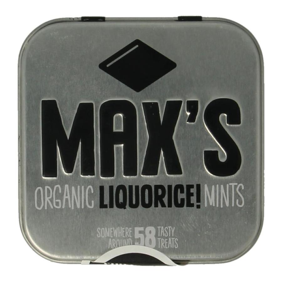 Liquorice blikje vierkant bio
