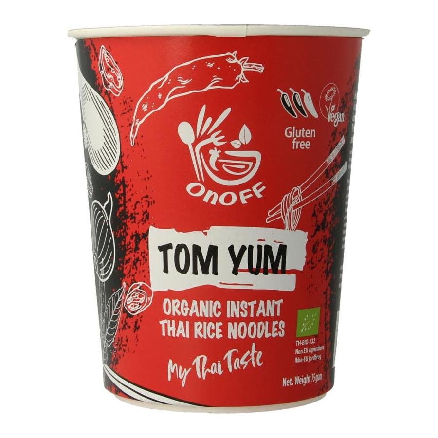 Instant noodlesoup tom yum bio