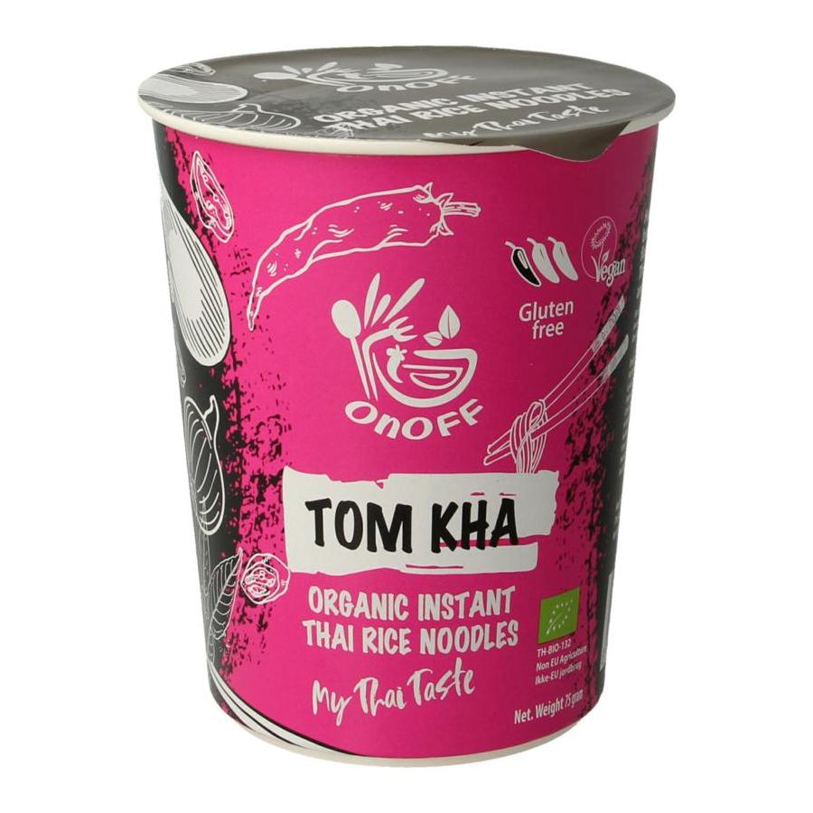 Instant noodlesoup tom kha bio