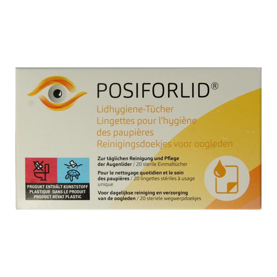 Posiforlid reinigsdoekjes oogleden