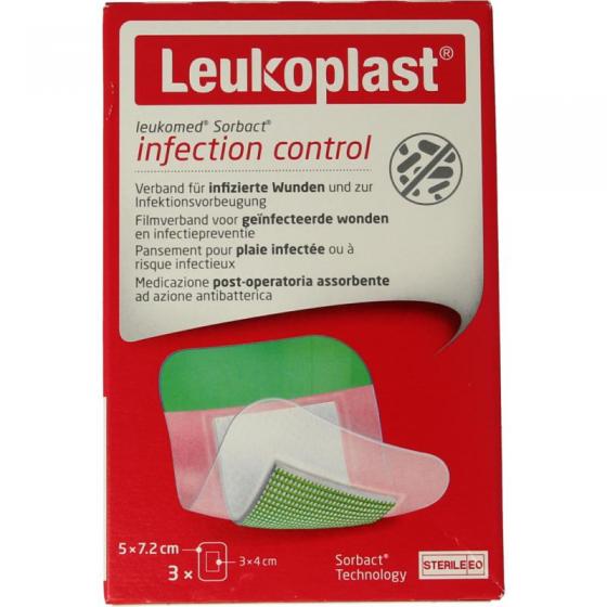 Sorbact infection control 5 x 7.2cm