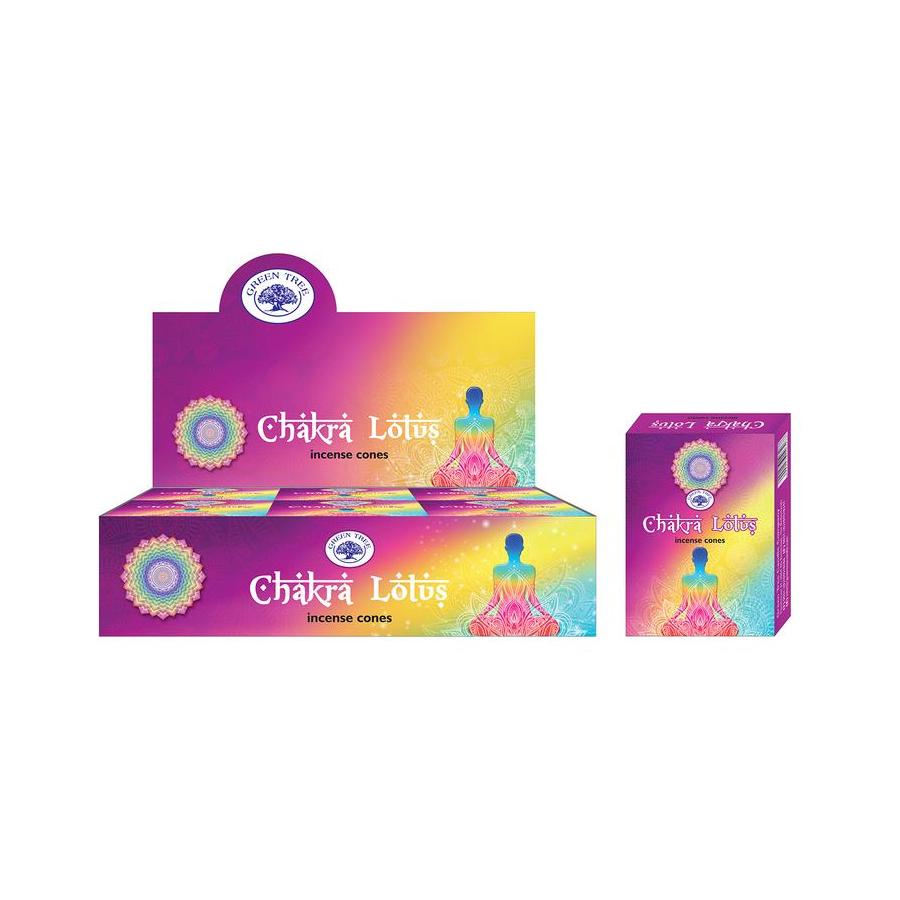 Kegelwierook chakra lotus