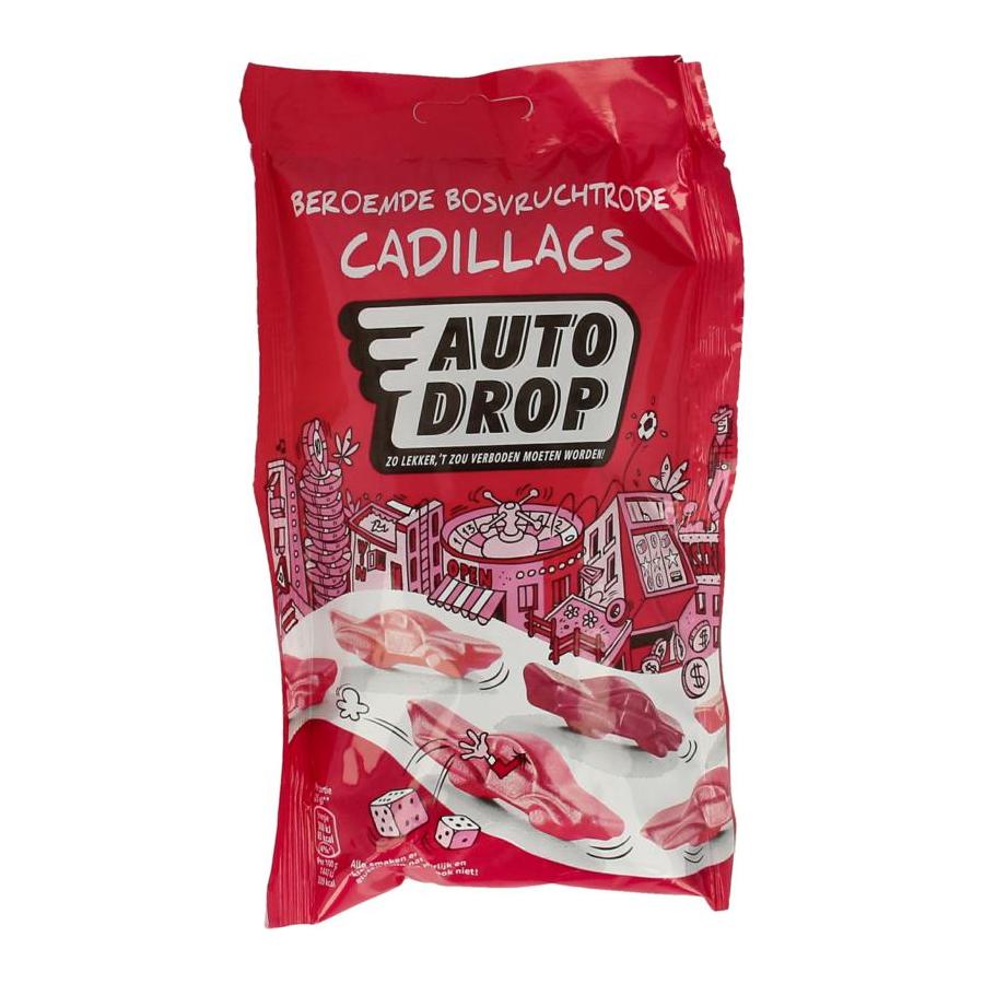Rode cadillacs bosvruchten