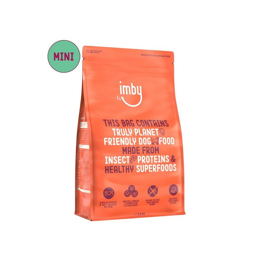 Hondenbrokken insecteneiwit extra klein 1-10kg