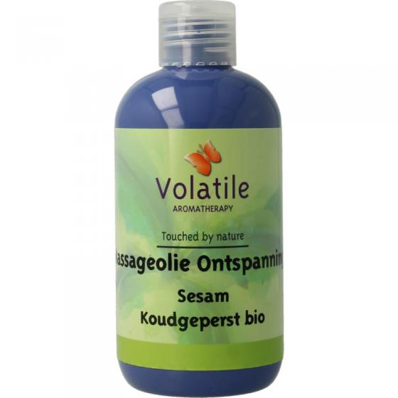 Massageolie sesam ontspanning