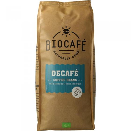 Koffiebonen decafe bio