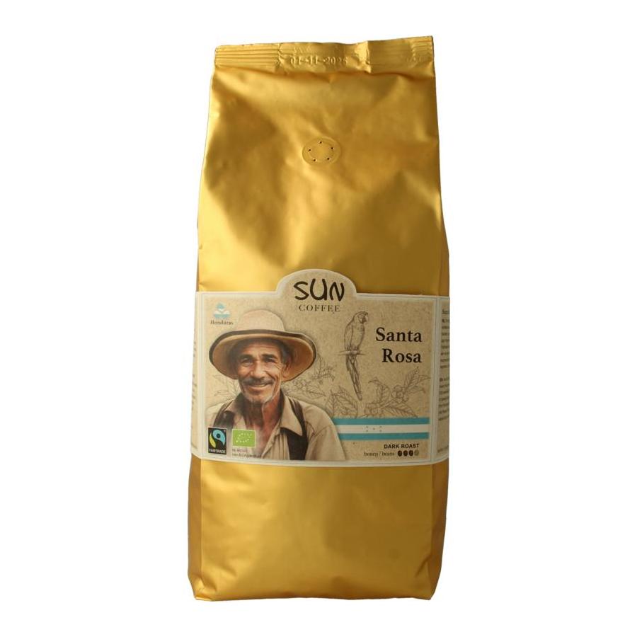 Santa rosa bonen dark roast bio